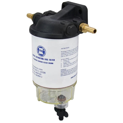 Uni Marine Clear Bowl Fuel Filter Water Separator Kit for Outboard Engines