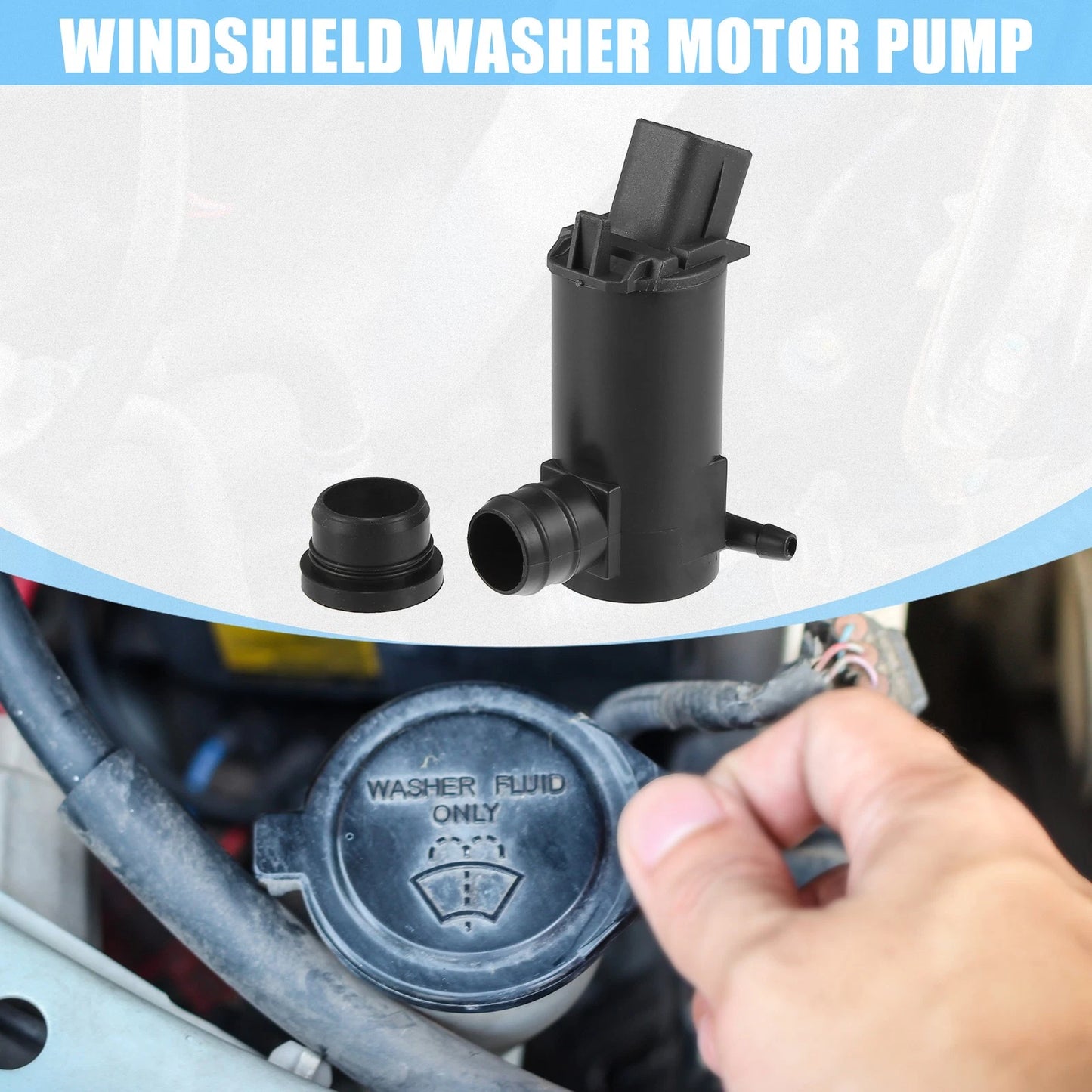 Windshield Washer Pump for Hyundai Accent (2006-2011)
