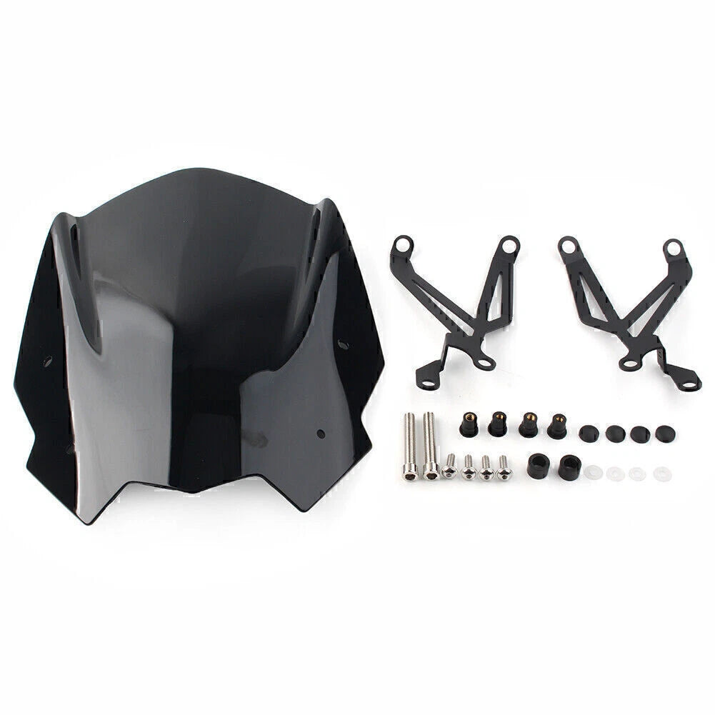 ABS Black Windshield for BMW G310R (2016-2021)
