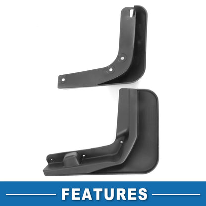 Front & Rear Mud Flap Splash Guards for Ford Fusion (2013-2018)