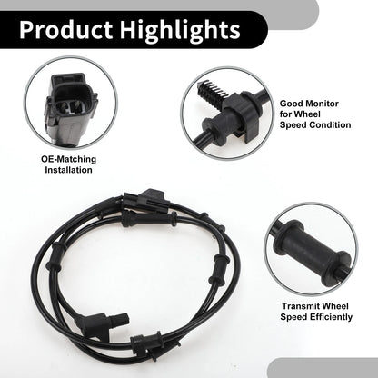 ABS Sensor Front Left/Right for Dodge Ram 2500 Pickup (2010-2018)