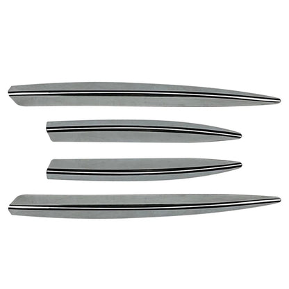 Fog Light Strips Grille Cover Trim Chrome for Mercedes Benz A Class (23-)