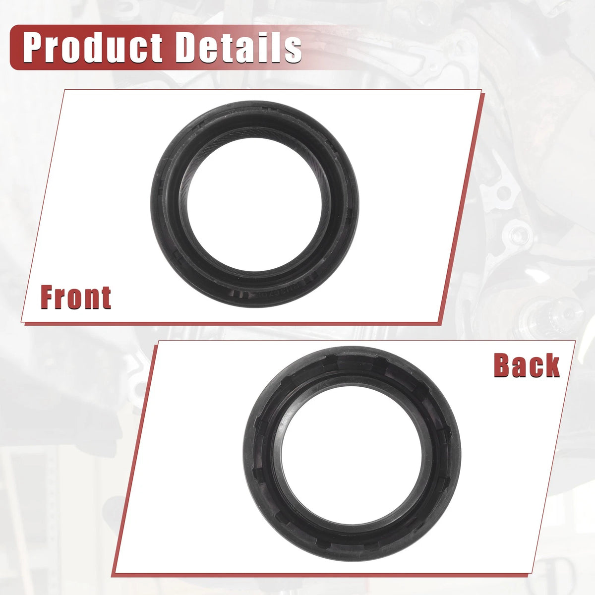 Car Engine Crankshaft Oil Seal for Toyota 4Runner (1987-2009) Rubber