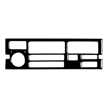 Black Radio CD Panel Cover Trim for BMW 3 Series (1994-1996)