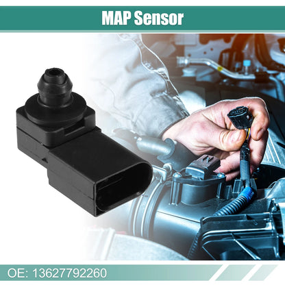 MAP Sensor 3.0L Manifold Absolute Pressure Sensor for BMW 335d (2009-2011)