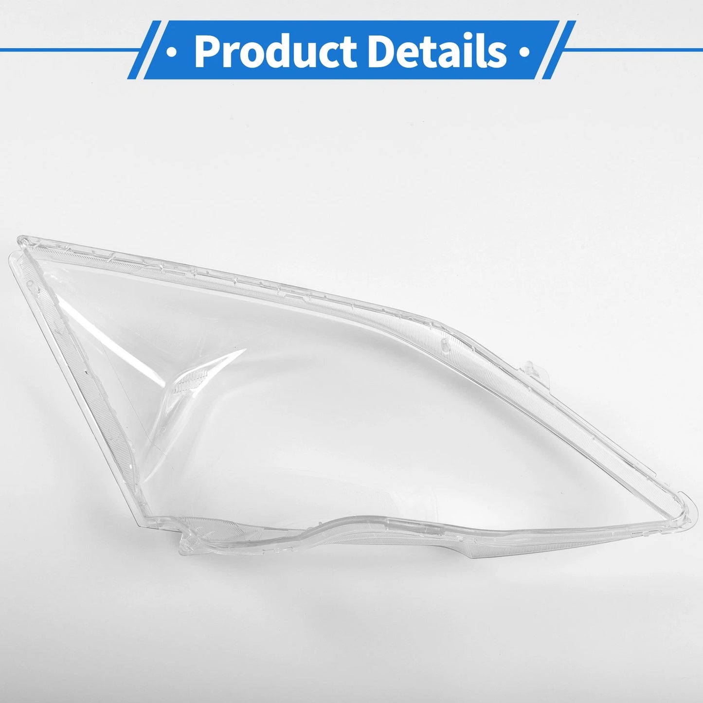 Front Left Headlight Lens Cover for Honda CR-V (2007-2011)