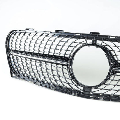 Black Diamond Slats Front Grille for Mercedes Benz GLA-Class X156 (17-20)
