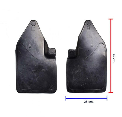 Mud Splash Guard Rubber Pair Front Fits Toyota Hilux LN50 LN56 UTE 1984-88 D06
