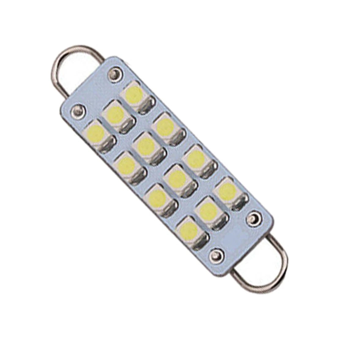 10pcs LED 12SMD 44mm Dome Light Bulbs for Universal Cars