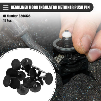 15 x Headliner Hood Insulator Retainer Push Pin Clip for Dodge