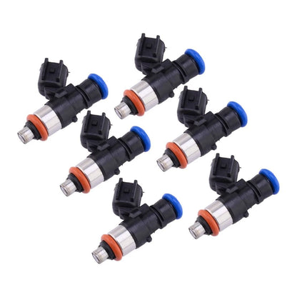 6pcs Fuel Injectors for Ford Fusion, Mazda 6, CX-9, Lincoln MKZ (2006-2019)