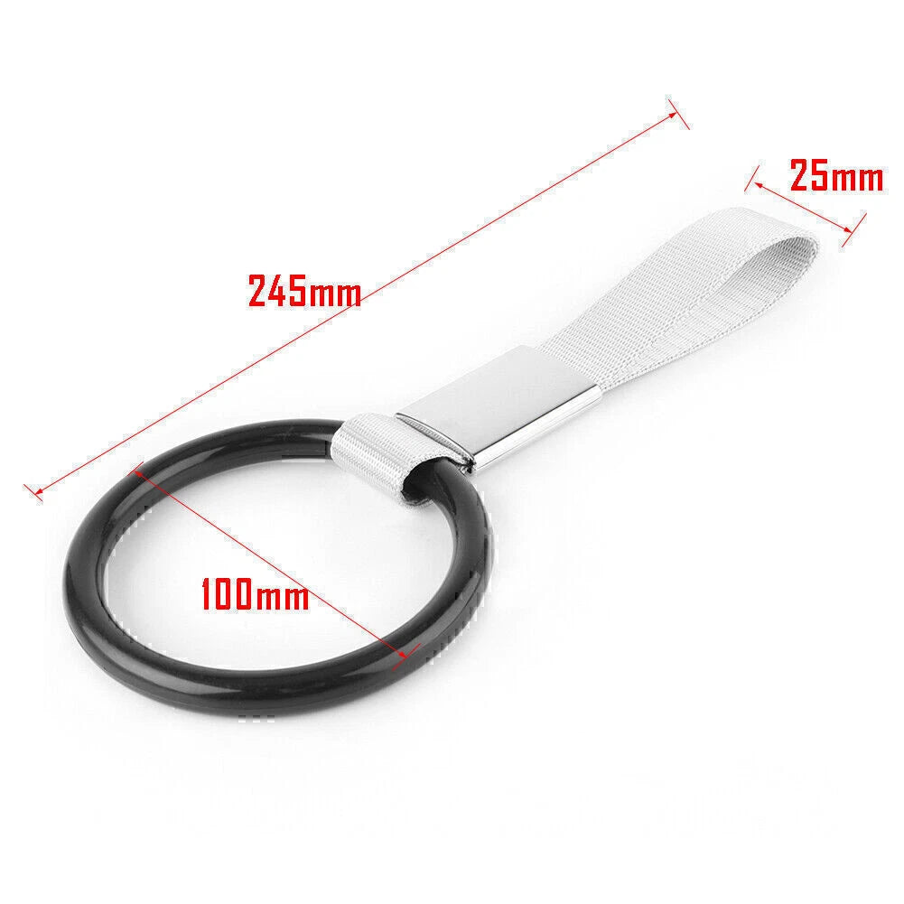 Round Tsurikawa Ring Handle Strap Charm for Subway Train Bus
