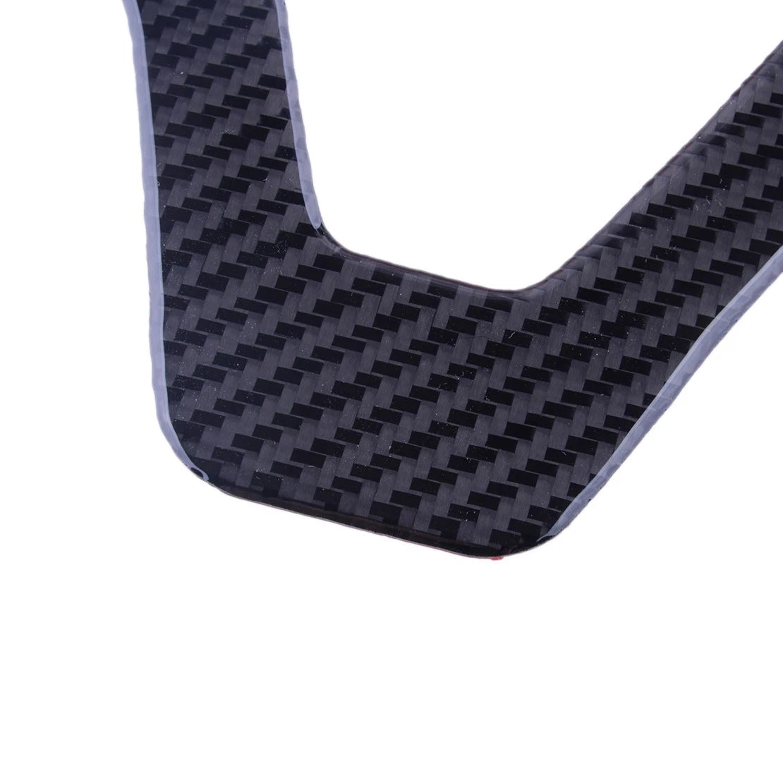 Carbon Fiber Steering Wheel Trim Cover for Mercedes-Benz W204 W205 (2007-2010)