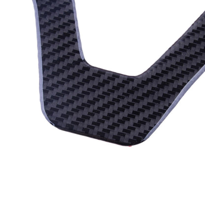 Carbon Fiber Steering Wheel Trim Cover for Mercedes-Benz W204 W205 (2007-2010)