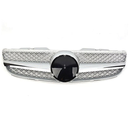 Front Bumper Upper Mesh Grille for Mercedes Benz R230 SL550 SL63 (2007-2008)