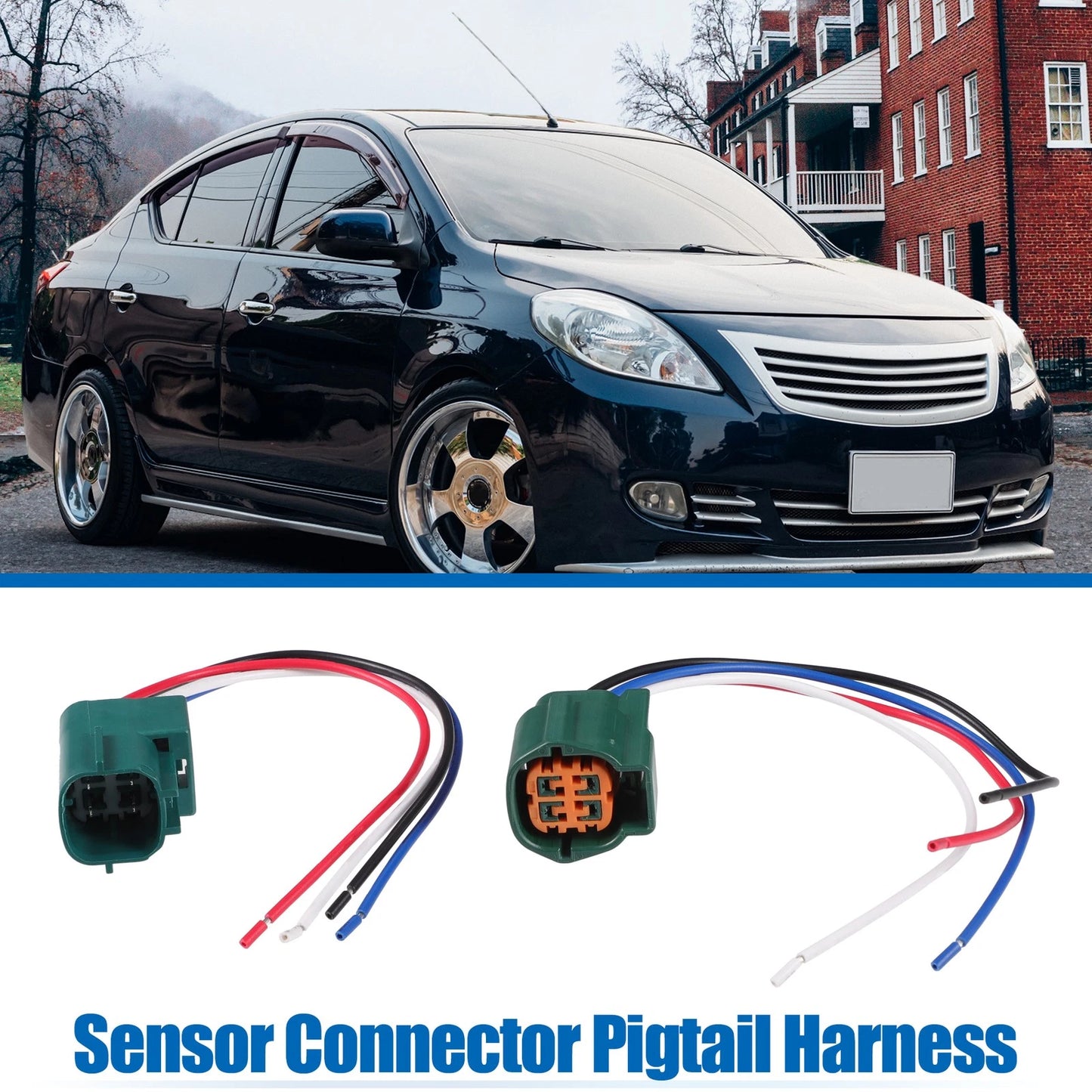1 Set 4 Pin Male Female Connector O2 Sensor Cable for Nissan Infiniti