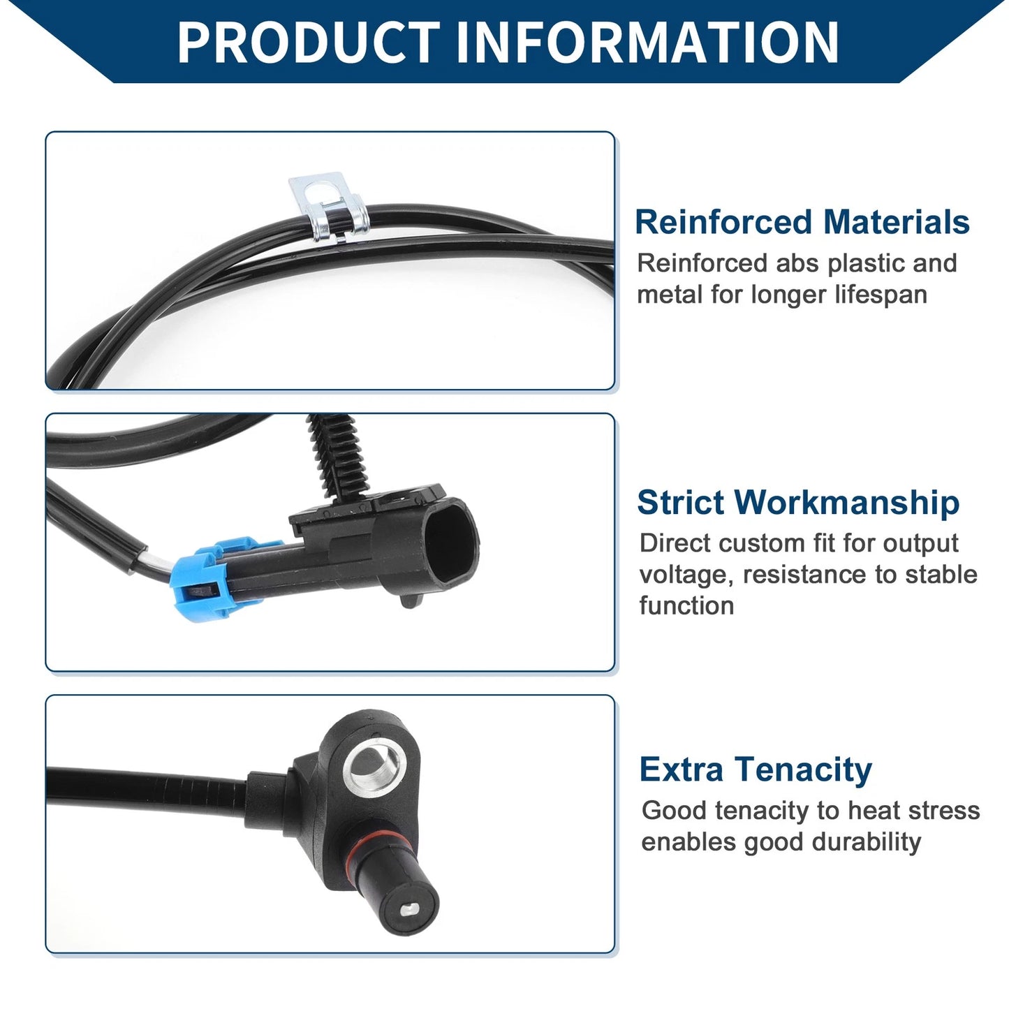 ABS Wheel Speed Sensor for Cadillac Escalade Front Right