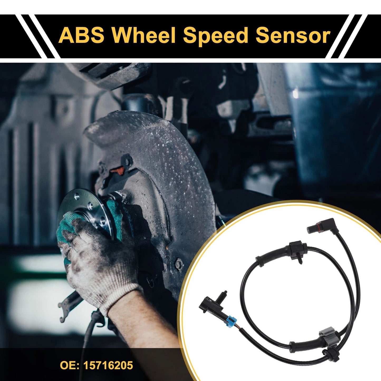 ABS Wheel Speed Sensor for Chevrolet Silverado 2500