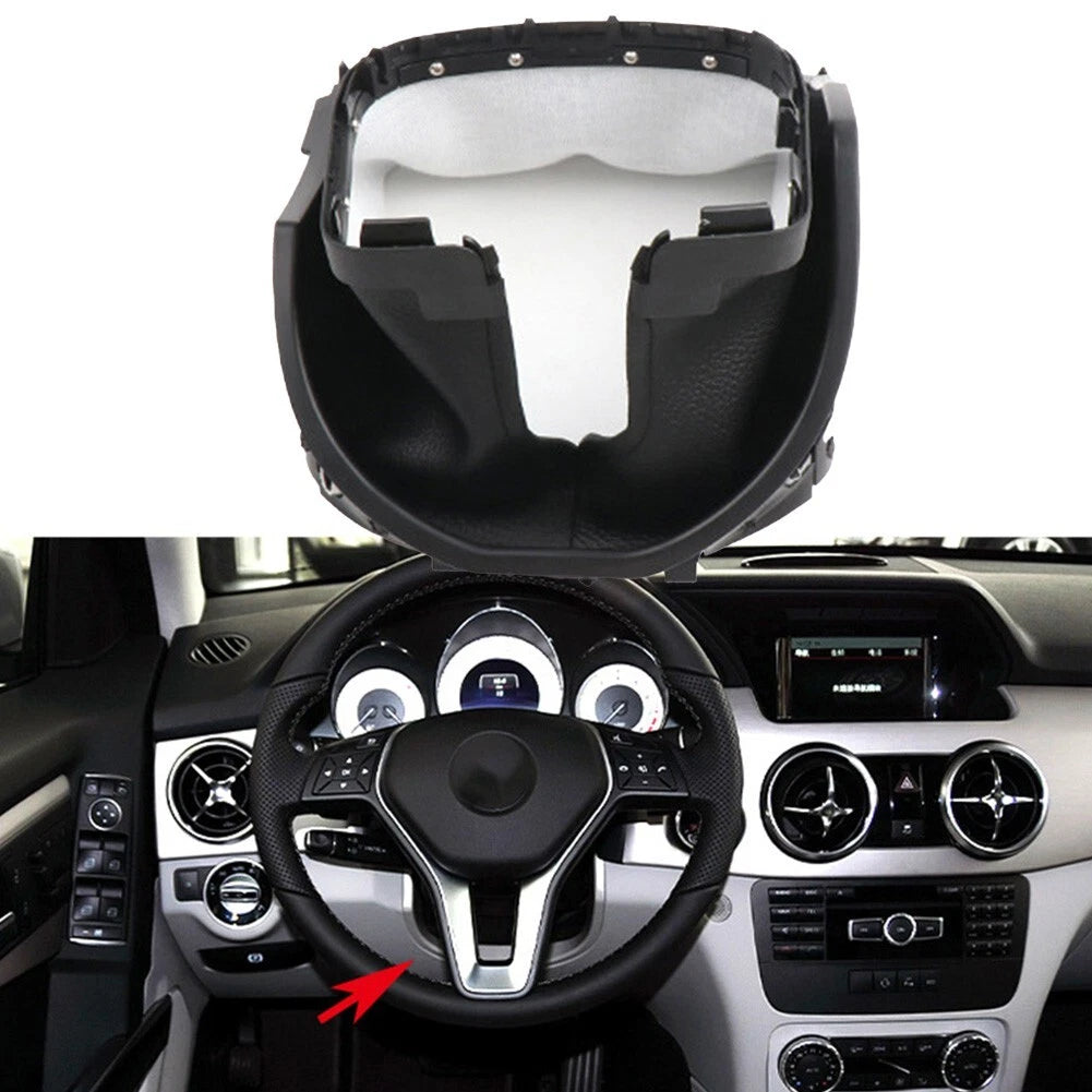 Dust Cover / Black PU Wheel Column for Mercedes X204 GLK300 (2008-2015)