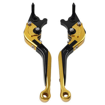 CNC Extendable Brake Clutch Levers for Honda CBR650R CB650F (2014-2023) Gold