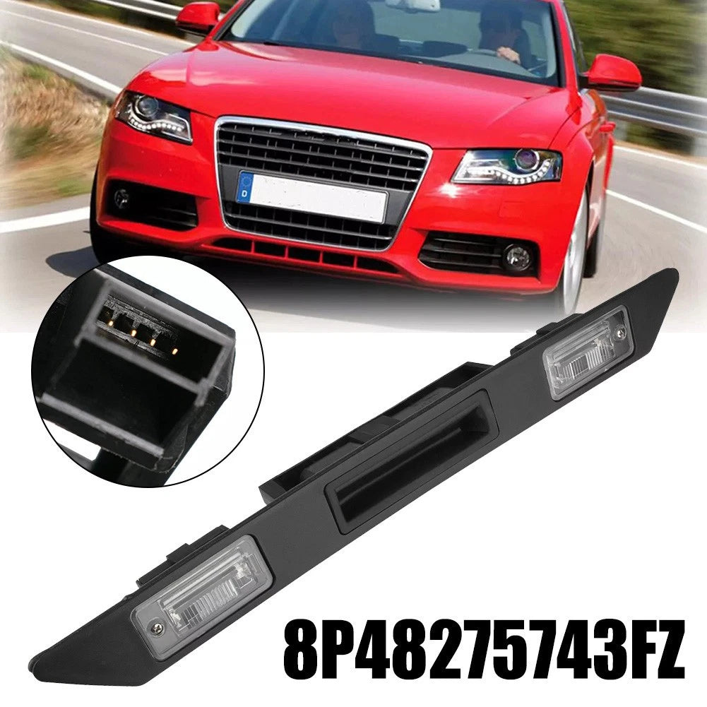Trunk Grip License Plate Light Trim Assembly for Audi A4 B6 B7
