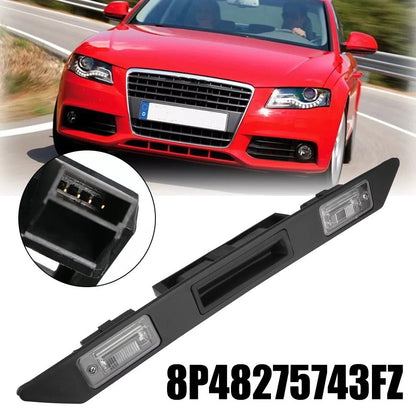 Trunk Grip License Plate Light Trim Assembly for Audi A4 B6 B7