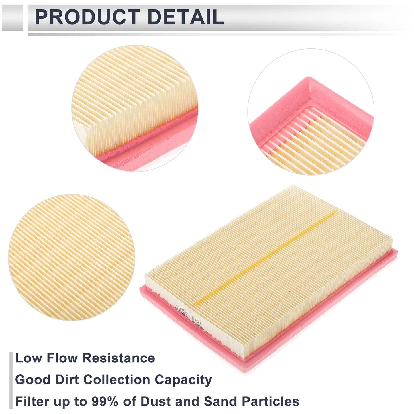 Engine Air Filter for Toyota RAV4 (2013-2018) 1 Pcs