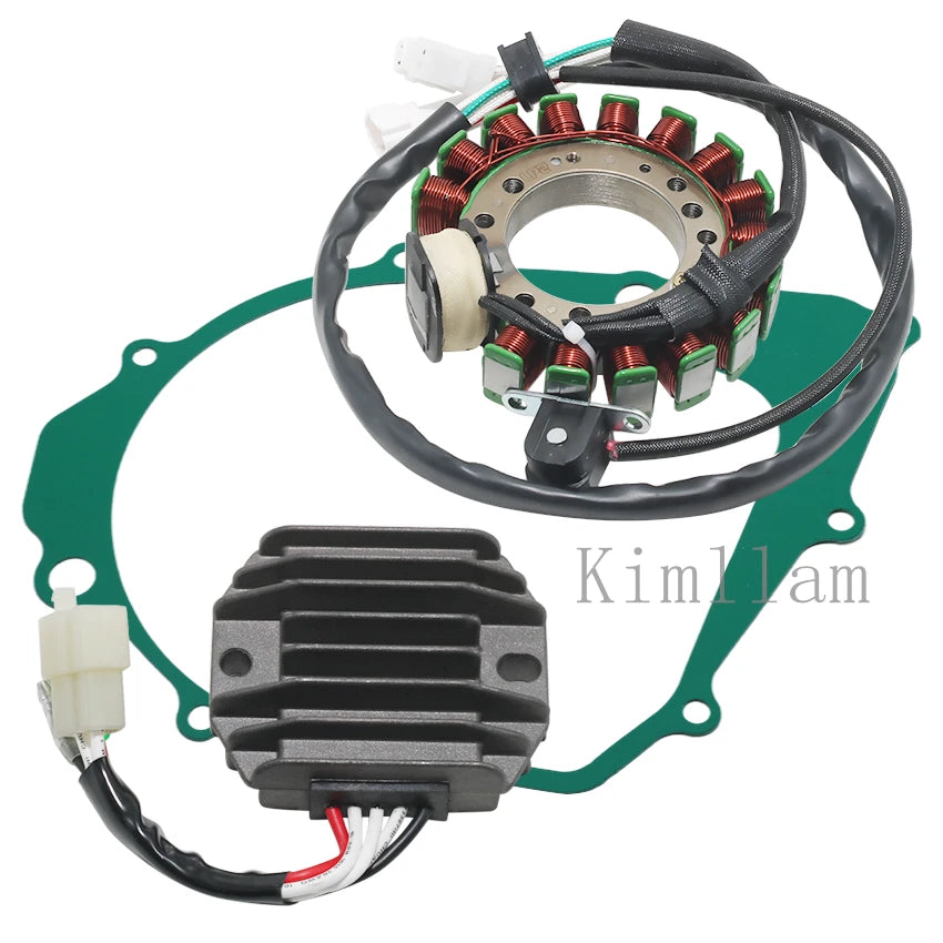 Stator Coil, Regulator Rectifier, Gasket for Yamaha YFM350X Warrior (1996-2001)