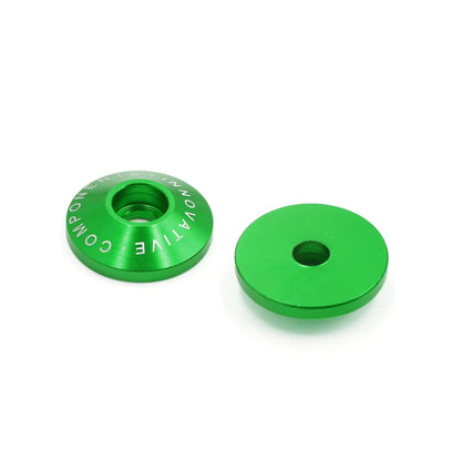 Pair Aluminum Alloy 7/8" Handlebar Grip Bar End Cap for Motorcycle