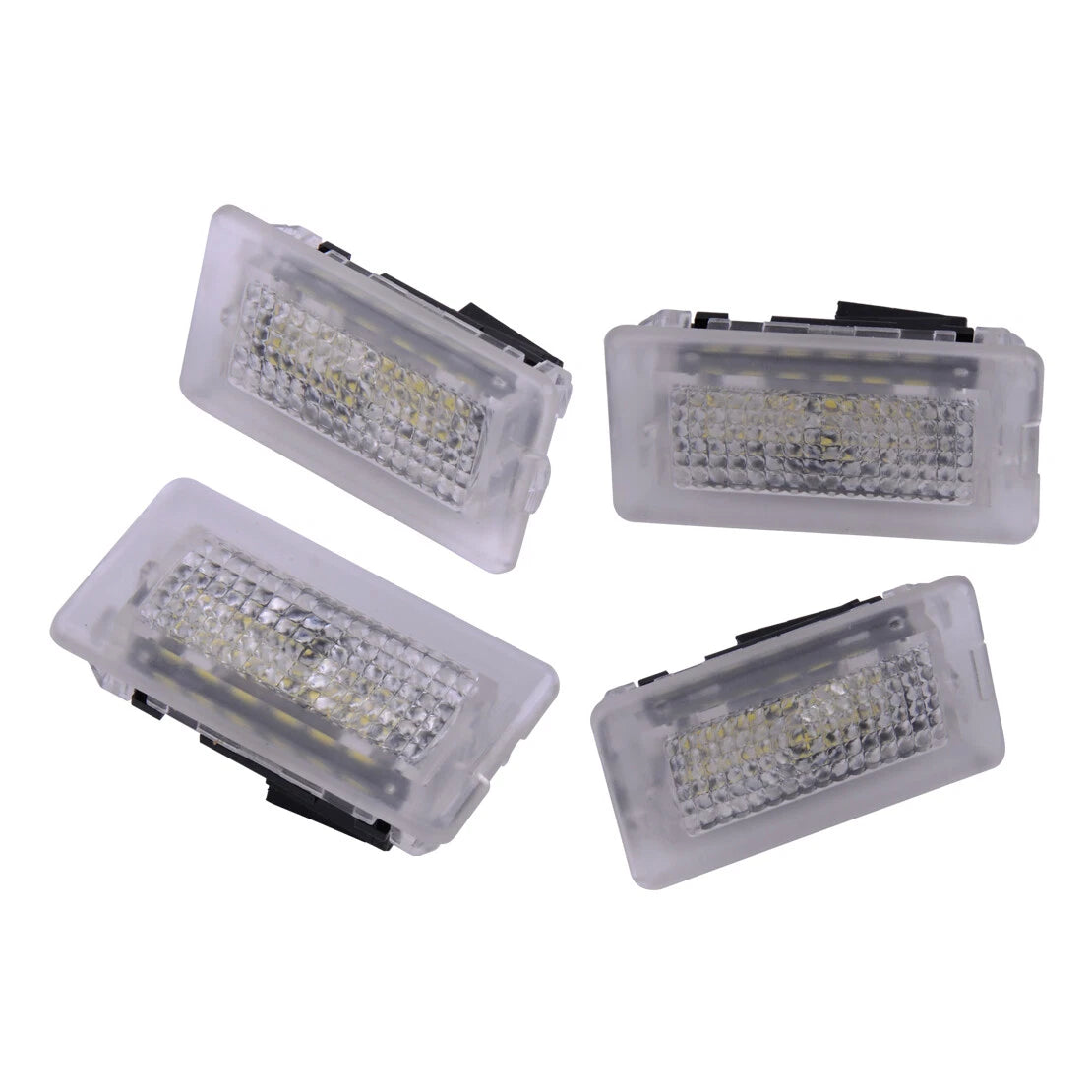 4 x White LED Interior Light Lamps for Tesla Model 3, S, X (2017-2023)
