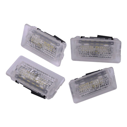 4 x White LED Interior Light Lamps for Tesla Model 3, S, X (2017-2023)