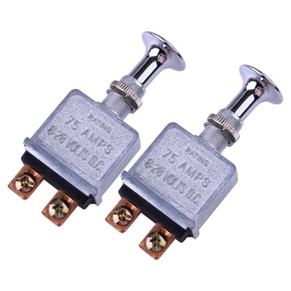 Heavy Duty Push Pull Switch 75AMP for Big Trucks, Boats, Race Cars
