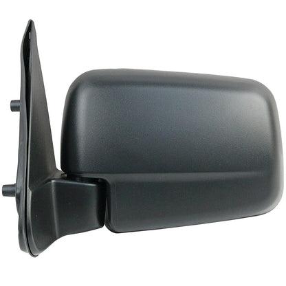 Black Manual Side Mirror for Ford Mazda B2500 UN Ranger (1998-2000)
