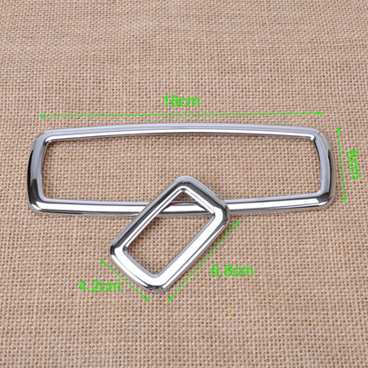 4pcs Chrome Power Window Switch Frames for Jeep Grand Cherokee, Dodge (1999-2004)