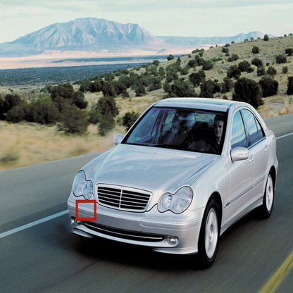 Front Bumper Tow Hook Winch Cover for Mercedes-Benz