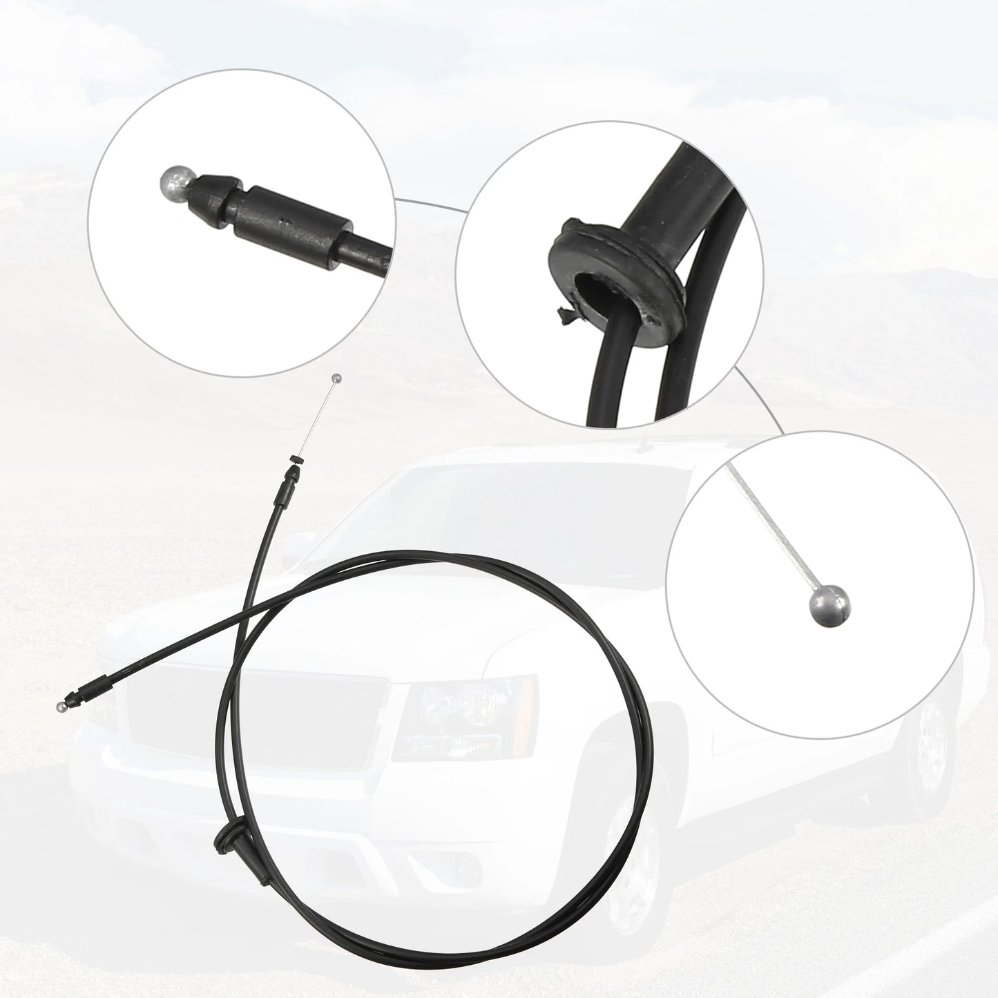 Hood Release Cable for Hyundai Sonata (2006-2010)