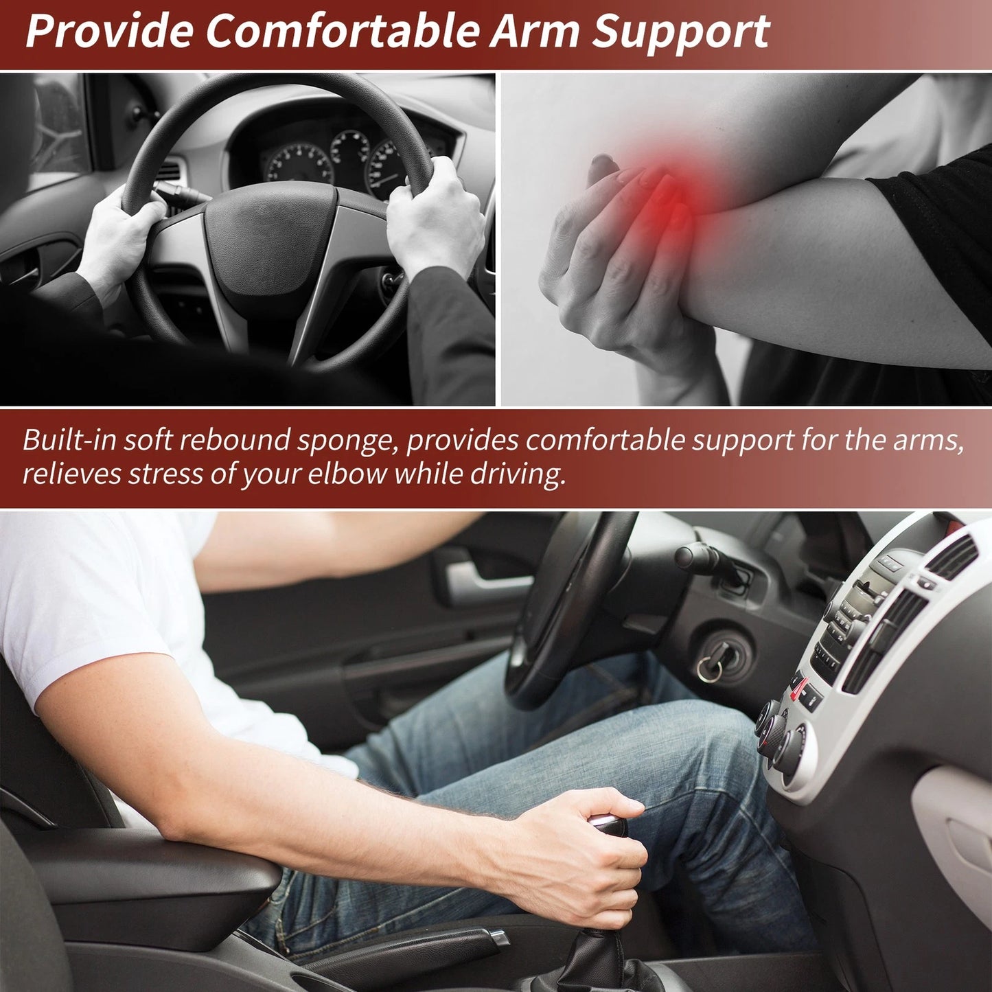 Console Armrest Lid for Toyota Rav4 (2019-2024) PU Leather