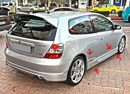 Side Skirts for Honda Civic EP2 EP3 (2001-2005)