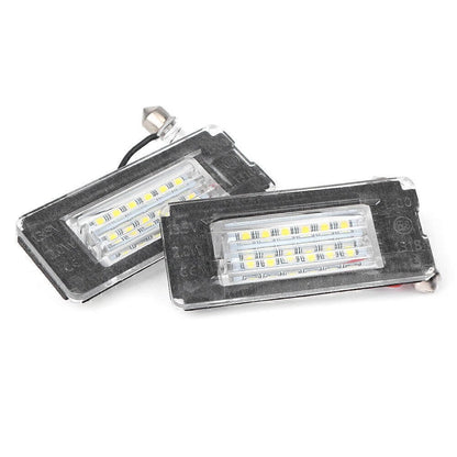 2 x 18SMD LED License Plate Lights for MINI Cooper R56 R57 R58 R59 (2006-2013)