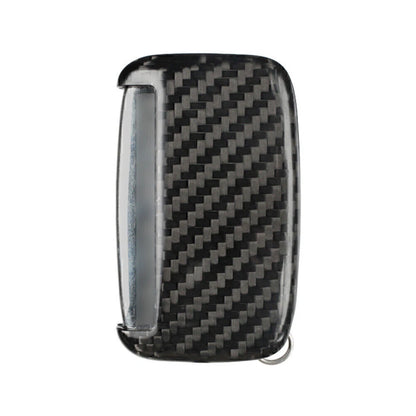 Black Carbon Fiber Remote Key Shell Cover for Land Rover Range Rover Discovery