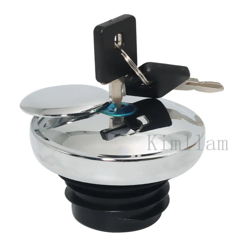 Fuel Gas Tank Cap Cover Keys for Harley-Davidson XL883C Sportster (1999-2005)