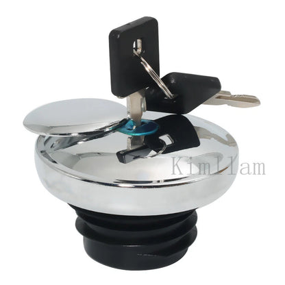Fuel Gas Tank Cap Cover Keys for Harley-Davidson XL883C Sportster (1999-2005)