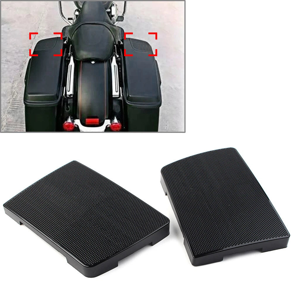 6 x 9" Saddlebag Lid Speaker Grills for Harley Street Road Glide (1993-2013)