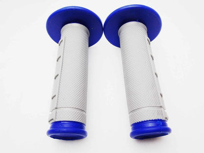 Blue Grey Forseti Hand Grip Set for Honda MX Enduro Trail