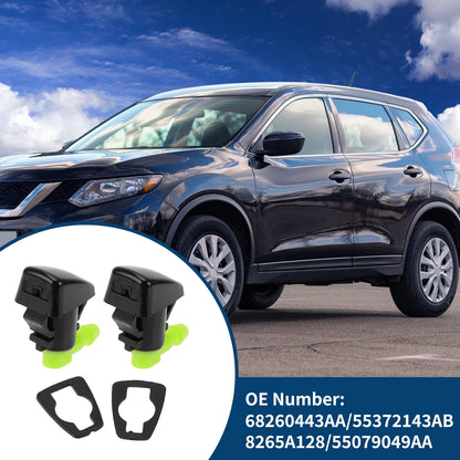 Front Windshield Washer Nozzles for Jeep Commander