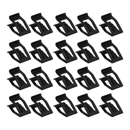 Universal Auto Dash Trim Metal Retainer Rivet Clips (200x)