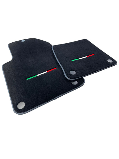 Black Floor Mats for Ferrari 612 Scaglietti Italian Edition (2004-2011)