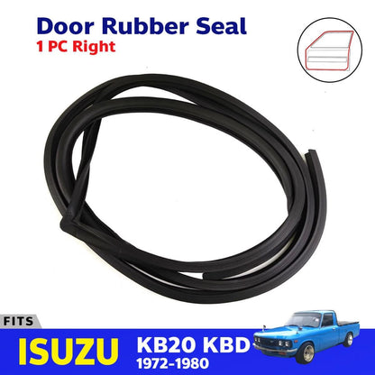 Door Rubber Seal Weatherstrip RH Fits Isuzu KB20 KBD Holden Rodeo 1972-1980 D09