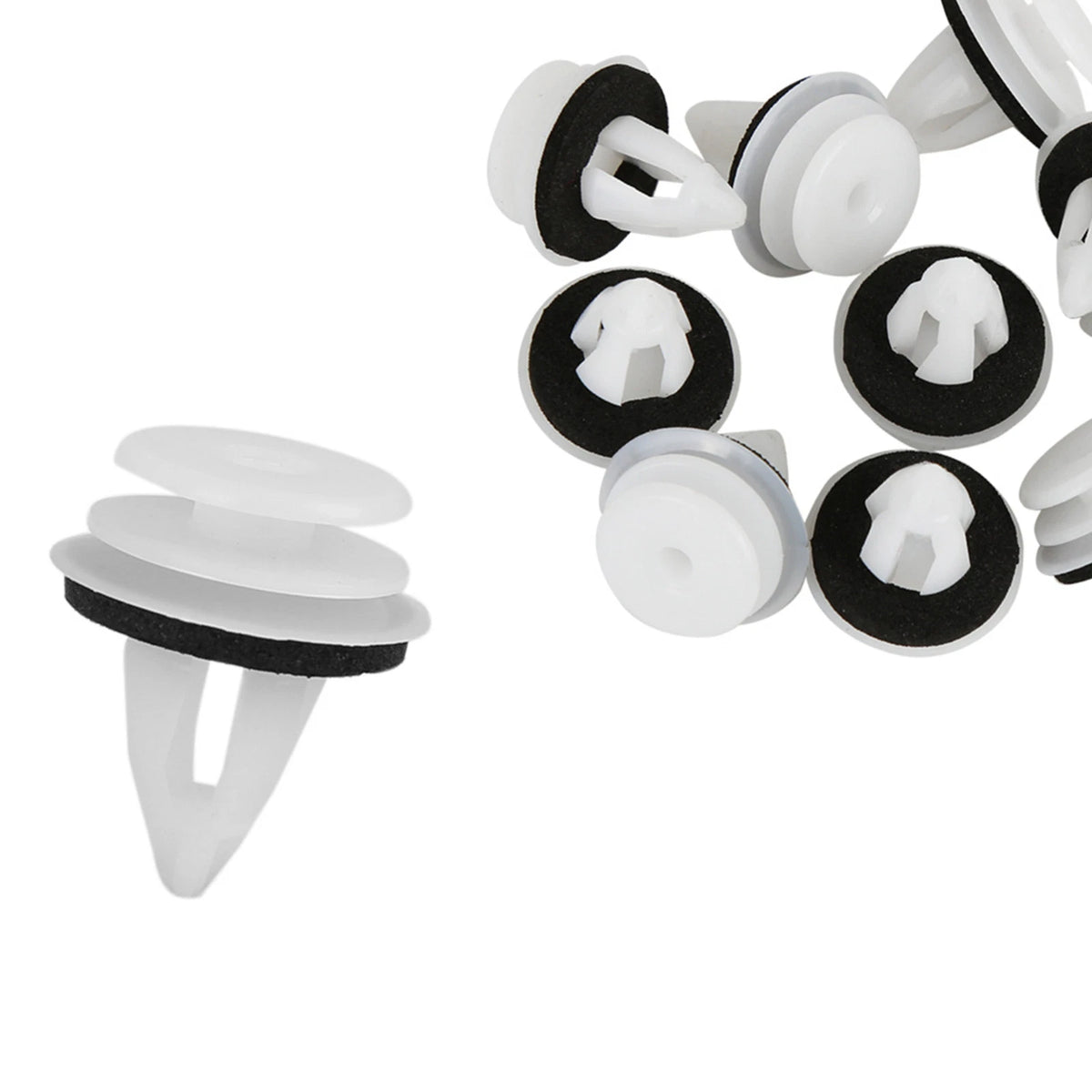 10 x Car Interior Door Trim Panel Fastener Clips for Land Rover