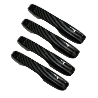 Carbon Fiber Outer Door Handle Cover Trim for Honda Civic, Accord, CR-V, HR-V (2022-2023)